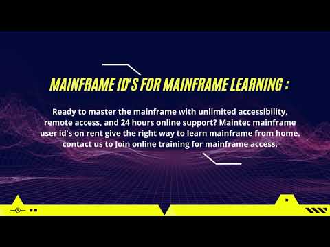Mainframe access on demand