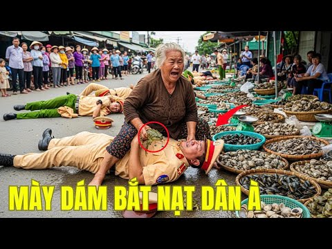 Không Ai Ngờ! Viên Thanh Tra “Nổi Điên” Giữa Chợ – Cái Kết Khiến Cả Mạng Xã Hội Nổ Tung!