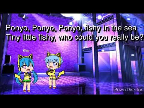 Kim & pikakid sings Ponyo On the cliff by the Sea