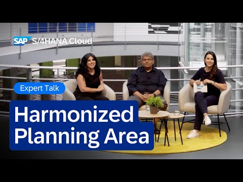 Harmonized​ Planning Area ​in SAP Cloud ERP​ | Expert Talk