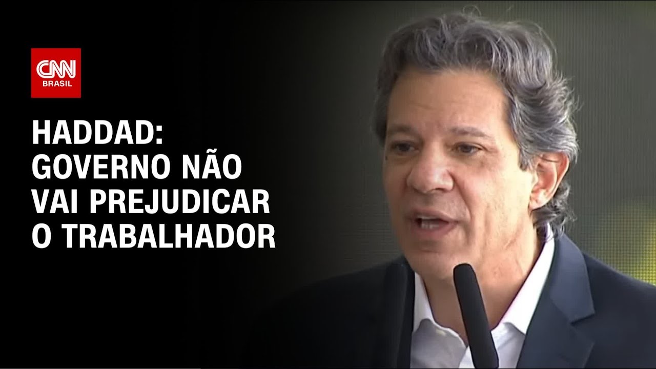 Haddad Queremos equilibrar contas públicas com justiça | CNN 360º