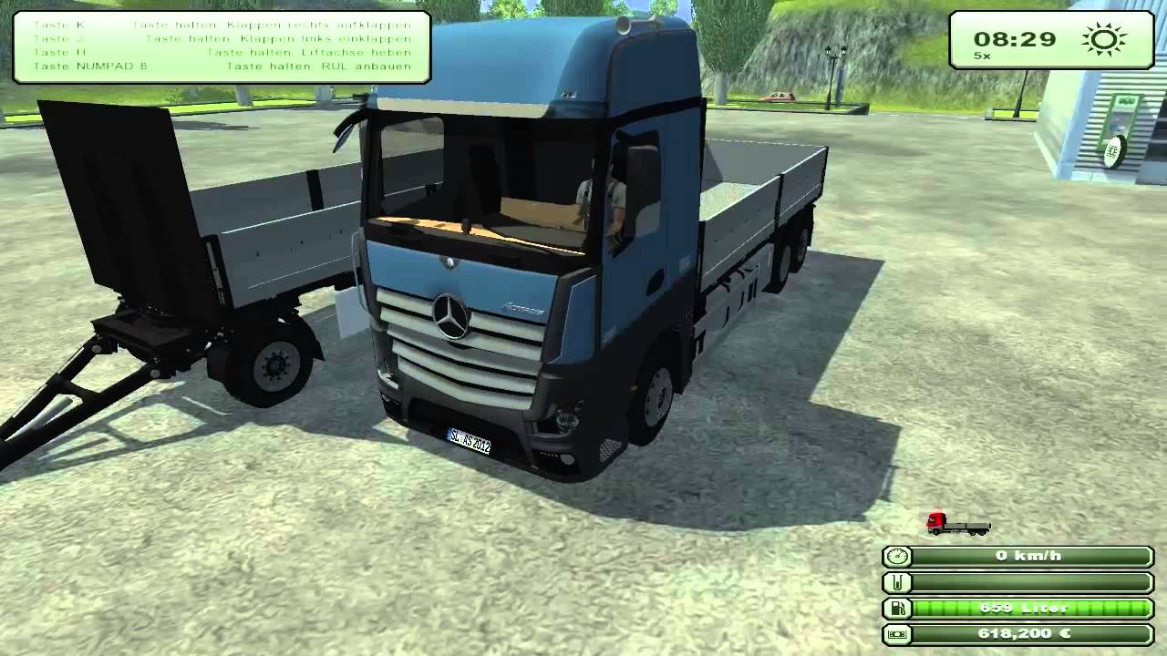 Mercedes actros 2013 youtube #5