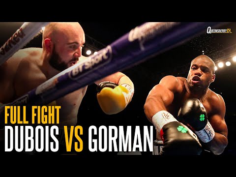 Daniel Dubois vs Nathan Gorman | Dubois wins British Title with BRUTAL STOPPAGE! 🇬🇧 | FULL FIGHT