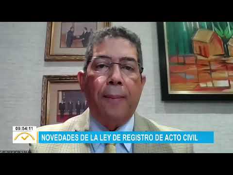 Experto habla sobre las novedades de la Ley de Registro Civil