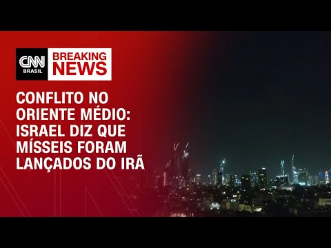 ​Israel diz que mísseis foram lançados do Irã em direção ao país | CNN PRIME TIME