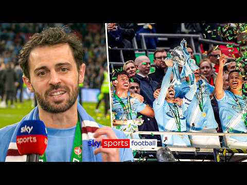 Bernardo Silva REACTS to Man City Carabao Cup win | "I know the standards this club demands"