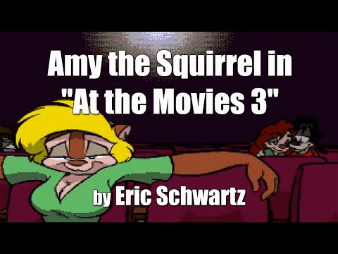 AMIGA Animation: Amy the Squirrel in "At the Movies 3" by Eric Schwartz FHD