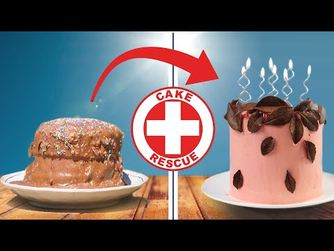 ☀️ MELTING frosting! Cake Rescue from failed to nailed it | How To Cook That Ann Reardon