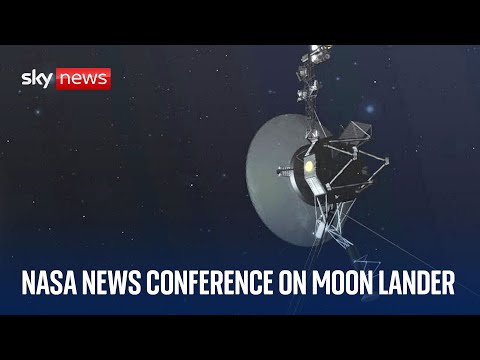 NASA and Intuitive Machines hold news conference to discuss latest mission to Moon