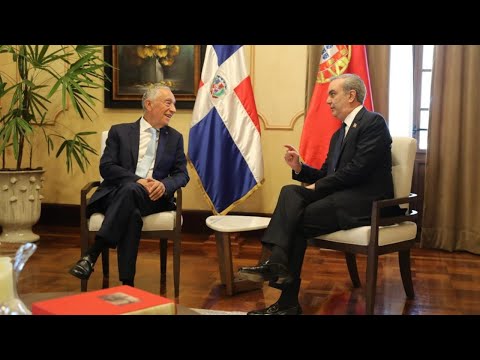 EN VIVO Presidente Abinader se reúne con el presidente de Portugal