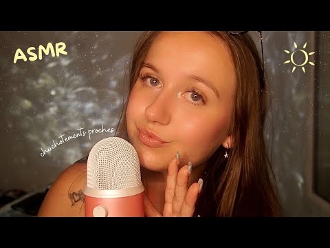 ASMR Je te raconte mes vacances (chuchotements proches)