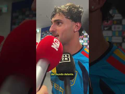 <strong>Marc</strong> Pubill, sobre Lamine Yamal: "Es muy fácil jugar con el mejor del mundo" 🗣️#NationsLeaguexDAZN
