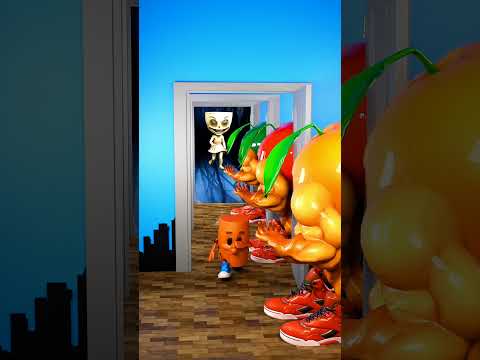 Zombie Ballerina is Chasing! Baby Tong Tong Must Escape! 🧟♀️🏃♂️#animation #shorts