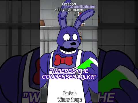 La cocina de Freddy es un desastre - Fandub Español Latino #fandub #fnaf #shorts