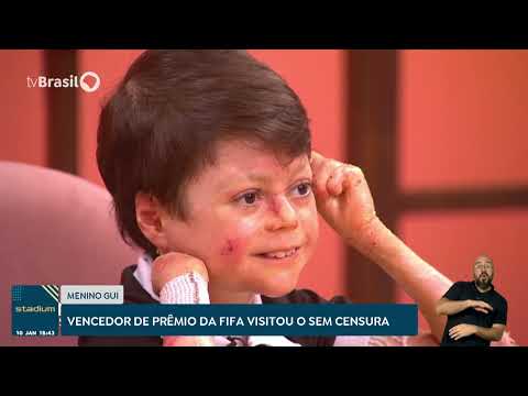 Guilherme Gandra, vencedor de prêmio da Fifa, visita o Sem Censura