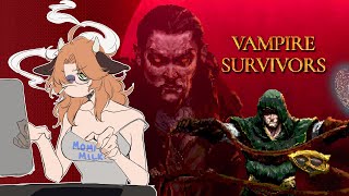 【 Vampire survivors 】Let's unlock as much as possible! 【Alicja Da Lont