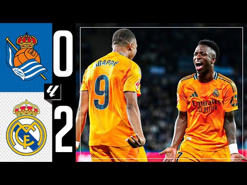 HIGHLIGHTS | Real Sociedad 0-2 Real Madrid | LaLiga 2024/25