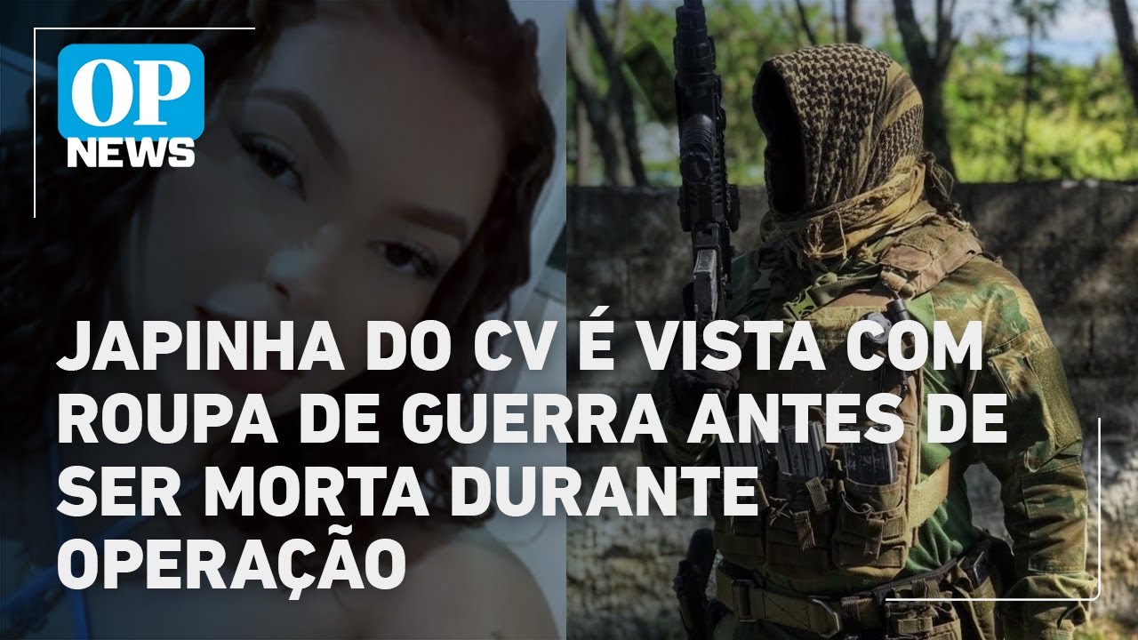Veja foto da Japinha do CV com roupa de guerra antes de ser fuzilada| O POVO News