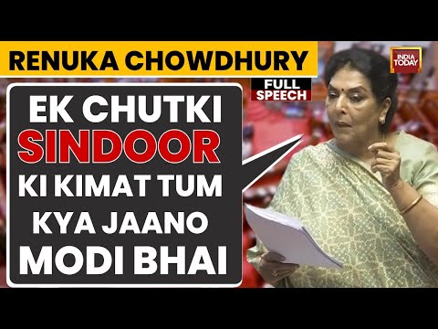 Ek chutki sindoor ki keemat...: Congress MP's filmy dig at PM in Parliament | FULL Speech