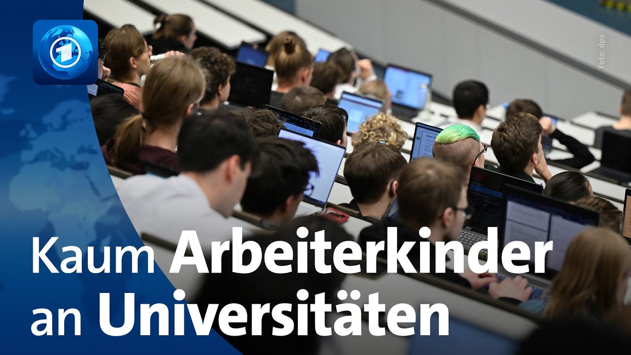 Ungleiche Chancen: Nur etwa ein Viertel der Arbeiterkinder studiert