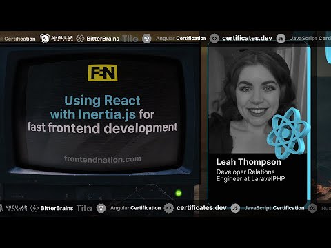 Using React with Inertia.js | Leah Thompson | React Day by Frontend Nation 2025