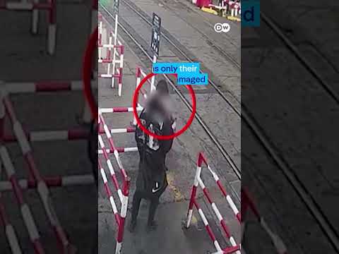 Guardian Angel Saves Pedestrian from Train Collision | DW News