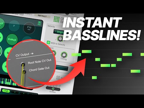 Have a Chord Progression? Generate a PERFECT Bassline in 2 Steps!