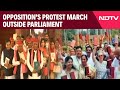 INDI Bloc Protest News | INDIAs Save Constitution Protest As Parliament Meets After Poll Result