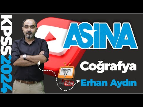 59) Türkiye Ekonomik Coğrafyası Turizm / Erhan AYDIN (KPSS - TYT - AYT) İsemTV - 2023
