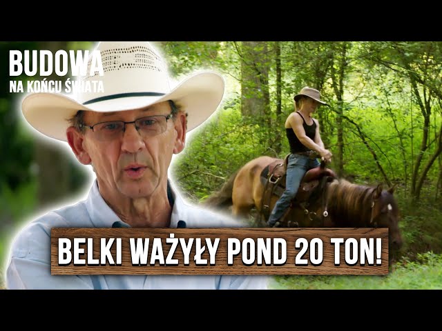 DO TRANSPORTU WYKORZYSTALI KONIE | Budowa na końcu świata