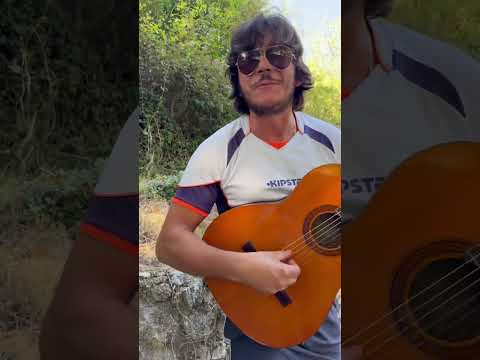 Ho cantato una canzone in campagna a mio suocero