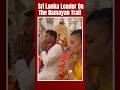 Sri Lanka Leader Namal Rajapaksa On The Ramayan Trail