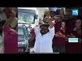 CM Jagan Bus Yatra Day 1 | Visuals of The Day | Memantha Siddham | CM Jagan Fans |@SakshiTV  - 01:01 min - News - Video