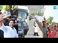 CM Jagan Bus Yatra Day 1 | Visuals of The Day | Memantha Siddham | CM Jagan Fans |@SakshiTV