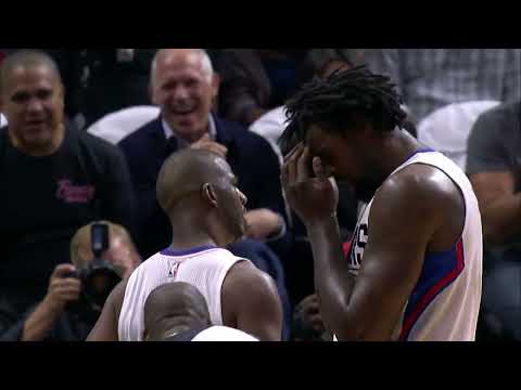 When Chris Paul and DeAndre Jordan Hilariously Bumped Heads!