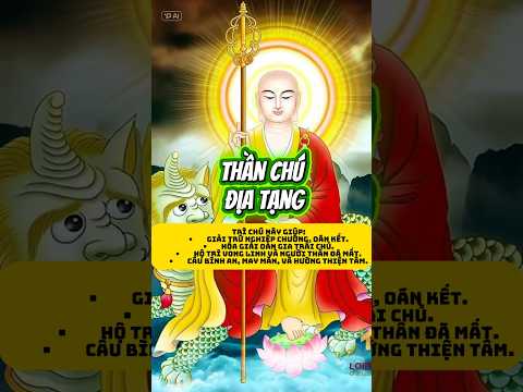 Nam Mô Địa Tạng Vương Bồ Tát - Cầu bình an, may mắn, và hướng thiện tâm. #phatphap #loiphatday