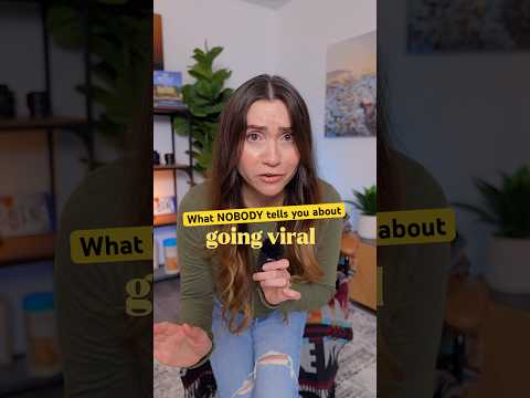 Want to Go Viral? Think again… 👀  #creator2creator #creatortips #goingviral