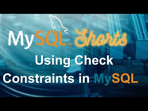 Episode-049 - Using Check Constraints in MySQL