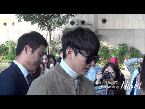 Lee Min Ho 20141030 Gimpo Airport 중국 출국