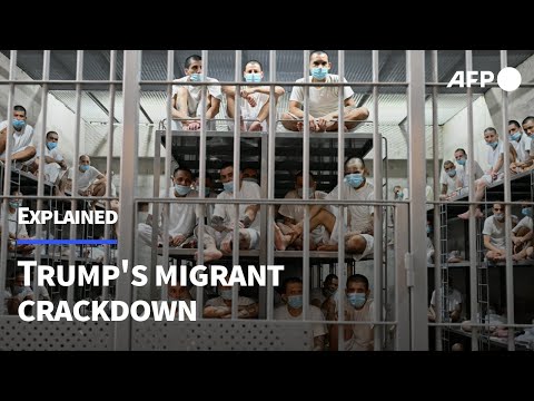 Inside the Trump administration's crackdown on undocumented migrants | AFP