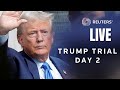 LIVE - TRUMP TRIAL DAY 2: Donald Trump in court for civil fraud trial in New York