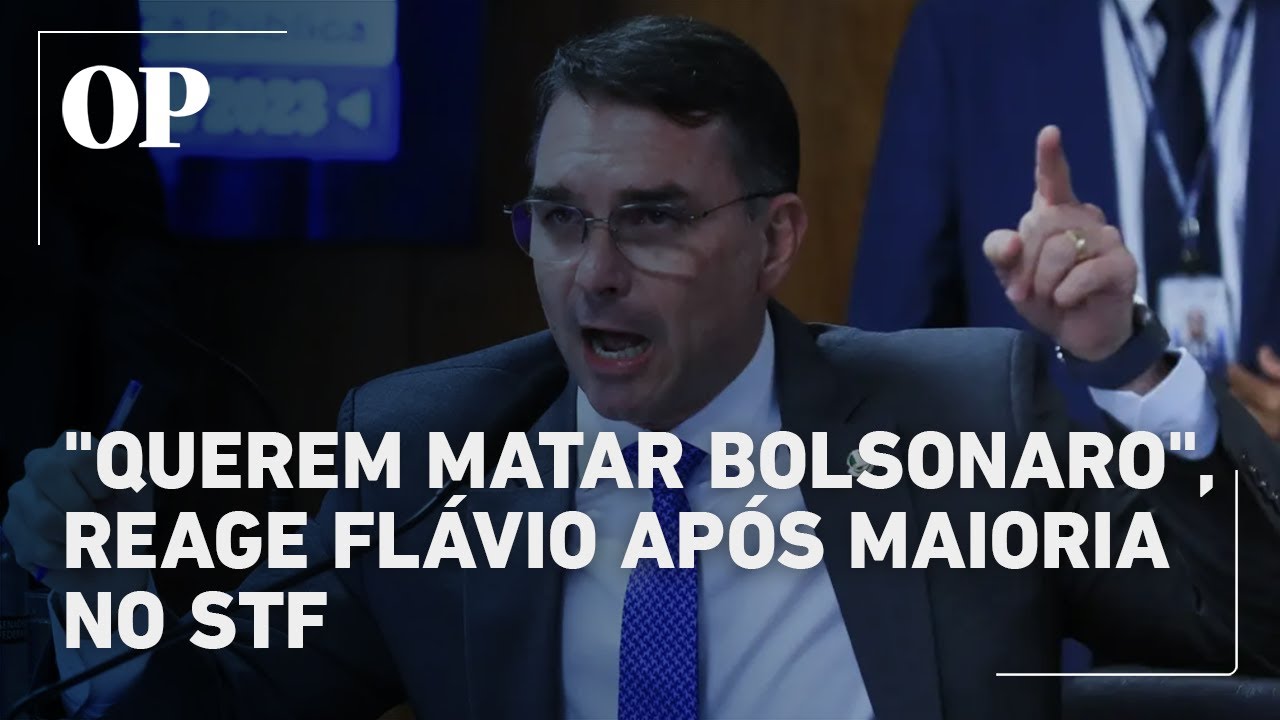 Flávio acusa “suprema perseguição” contra Bolsonaro e reage à condenação do pai