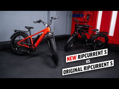 New RipCurrent S E-Bike vs. Original RipCurrent S