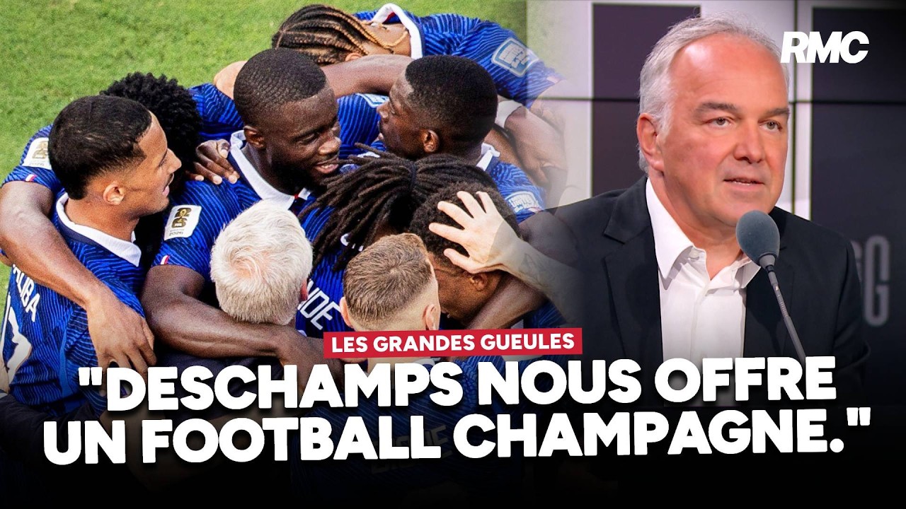 "Longtemps on a reproché à Didier Deschamps de proposer une équipe de France sur la défensive."