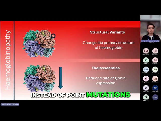 In this short clip from our webinar, "Haemoglobinopathies – The Small Details That Make a Big Difference", Daniel Monteiro explains the definition of a thalassaemia.

🔗 Watch the full webinar: https://youtu.be/uPloKSurecg?si=_mfIfaSwCPWEw2JV
📚 Hosted by: OnlyCells
🩸 Topics: thalassaemia, haemoglobinopathies, red cell morphology, biomedical science, haematology