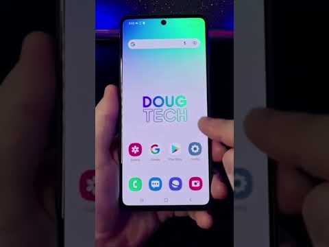Adicione uma mensagem personalizada à tela de bloqueio do Samsung #Shorts