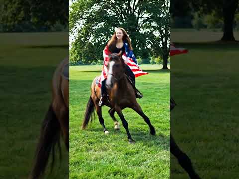 women ride a horse #grile