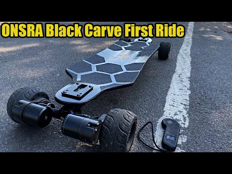 ONSRA BLACK Carve DUAL BELT first ride and impressions