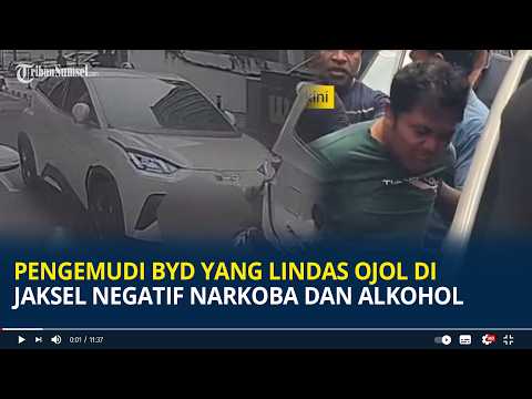 Pengemudi <strong>BYD</strong> yang Lindas Ojol di Jaksel Negatif Narkoba dan Alkohol