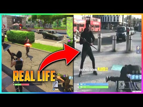 FORTNITE IN REAL LIFE!!
